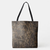 Tote Bag Texture en cuir brut vintage (Devant)