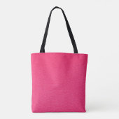 Tote Bag Texture en cuir rose (Dos)