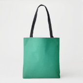 Tote Bag Texture en cuir vert (Devant)