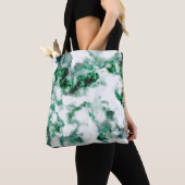 Tote Bag Texture marbrée de quartz (De près)