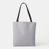 Tote Bag Texture métallique argent brossé Premium (Dos)