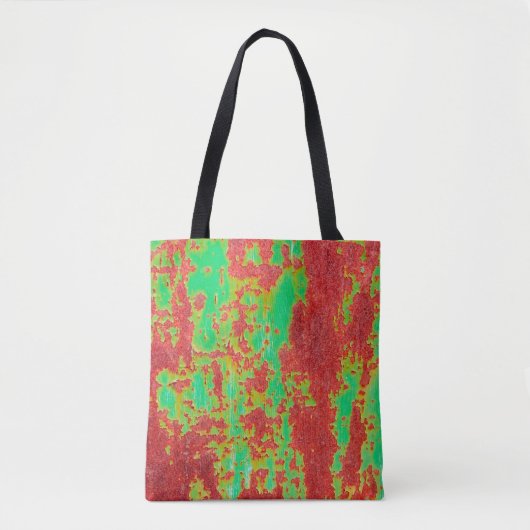 Tote Bag Texture métallique avec égratignures et fissures e (Devant)