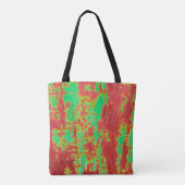 Tote Bag Texture métallique avec égratignures et fissures e (Dos)