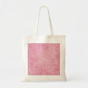 Tote Bag Texture Nubby rose de tissu de Chenille