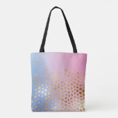 Tote Bag Texture or : dégradé abstrait arrière - plan (Dos)