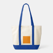 Tote Bag Texture Orange Rétro – Art pour l'ambiance estival (Dos)
