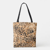 Tote Bag Texture peau léopard, motif léopard (Dos)