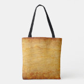 Tote Bag texture vintage vieux or (Dos)