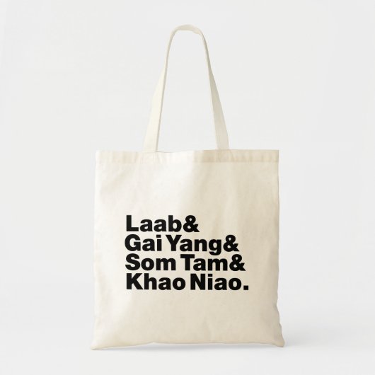 Tote Bag Thai Isaan Street Food (Devant)