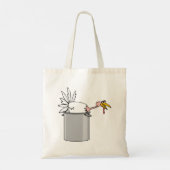 Tote Bag Thanksgiving Fatigué Turquie en Cuisine Pot Humour (Dos)