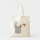 Tote Bag Thanksgiving Fatigué Turquie en Cuisine Pot Humour (Devant)