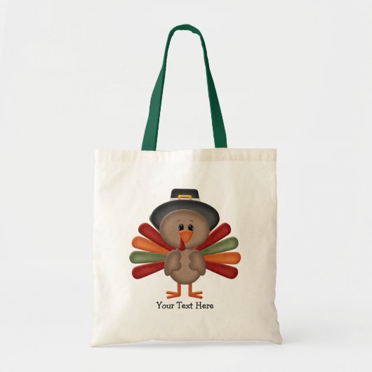 Tote Bag Thanksgiving mignon de la Turquie (Devant)