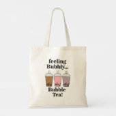Tote Bag Thé à bulles boisson drôle (Dos)