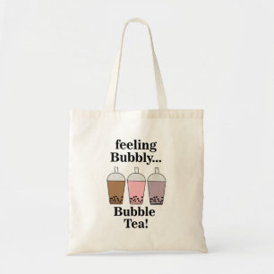 Tote Bag Thé à bulles boisson drôle