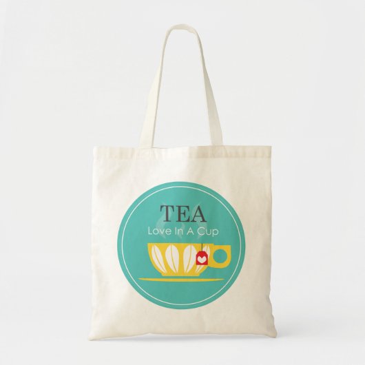 Tote Bag THÉ - Amour En Coupe (Devant)