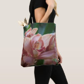 Tote Bag Thé au lait Orchidée (De près)