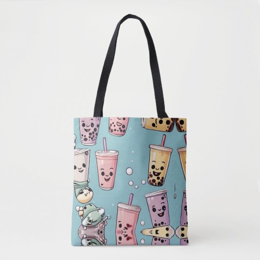 Tote Bag thé boba (Devant)