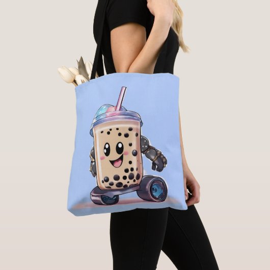 Tote Bag thé bobba (De près)