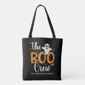 Tote Bag The Boo Crew Family Name Halloween (Dos)
