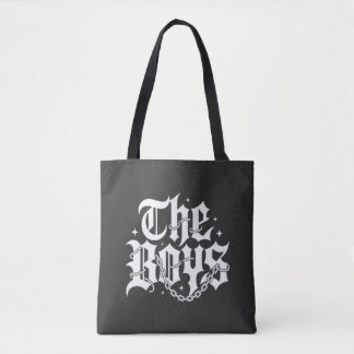 Tote Bag The Boys Typographie Gothique Chaîne Streetwear