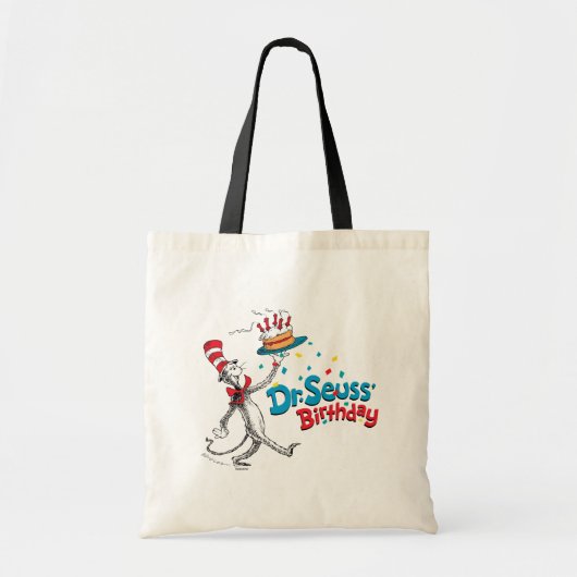 Tote Bag The Cat in the Hat | Dr. Seuss's Birthday (Devant)