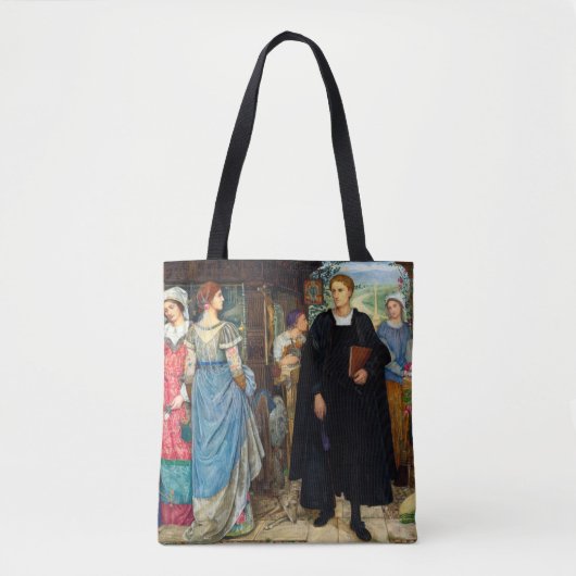 Tote Bag The Chance Meeting c. 1907 By Kate Elizabeth Bunce (Devant)
