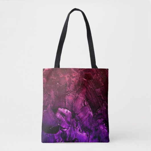 Tote Bag The dark abstract background texture with gradient (Devant)