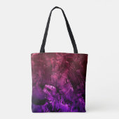 Tote Bag The dark abstract background texture with gradient (Dos)