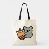 Tote Bag Thé de bulle et ours de Koala (Dos)
