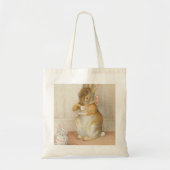 Tote Bag Thé de lapin - Beatrix Potter (Devant)