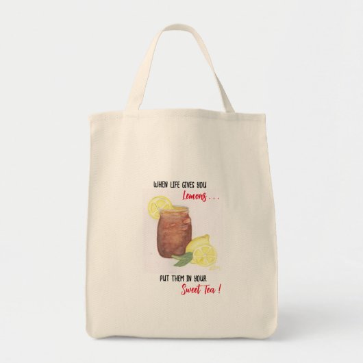 Tote Bag Thé doux (Devant)