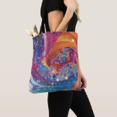 Tote Bag The Dynamite Swirl (De près)