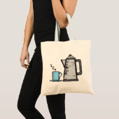Tote Bag Thé Et Coupe (Devant (produit))