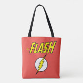 Tote Bag The Flash Name & Lightning Bolt Logo (Dos)