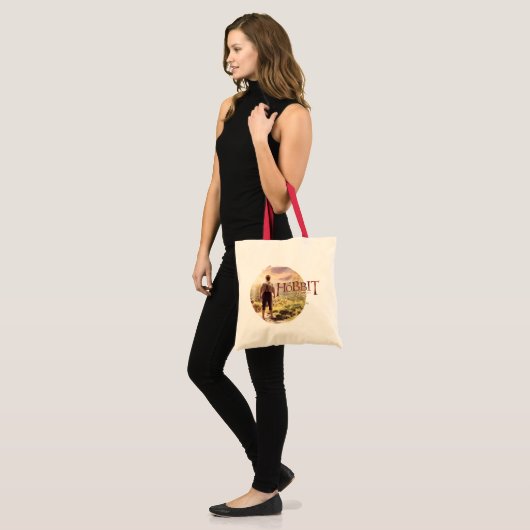 Tote Bag The Hobbit Logo with BILBO BAGGINS™ Back (Devant (modèle))