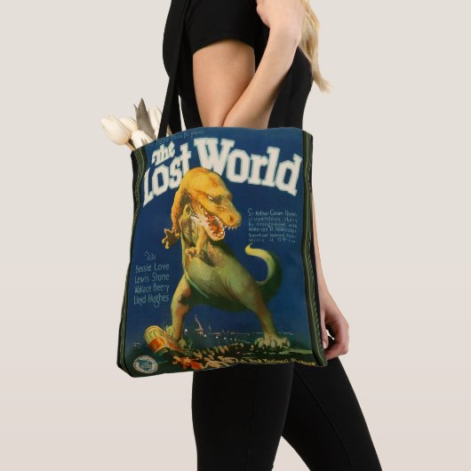 Tote Bag The Lost World Denim Jacket (De près)