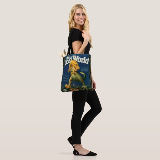 Tote Bag The Lost World Denim Jacket (Sur le modèle)