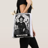 Tote Bag The Magician Tarot Card Print  (De près)