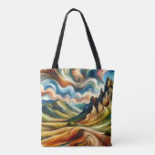 Tote Bag The Mountains (Dos)