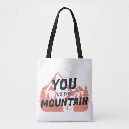 Tote Bag The Mountains are calling and I must go (Devant)