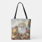 Tote Bag Thé par la fenêtre (Dos)