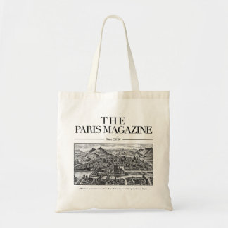 Tote Bag The Paris Magazine Bag, Historic French City Paris