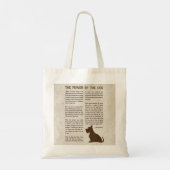 Tote Bag The Power of the Dog Poem - Rudyard Kipling (Dos)