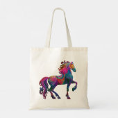 Tote Bag The Quilted Horse (Dos)