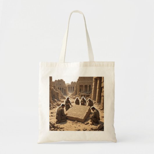Tote Bag The Rosetta Stone Discovery (1799) (Devant)