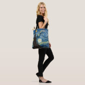 Tote Bag The Starry Night by Vincent Van Gogh (Sur le modèle)