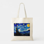 Tote Bag The Starry Night by Vincent Van Gogh (Dos)