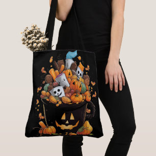 Tote Bag The Tale of the Talking Pumpkin
