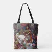 Tote Bag The Two Crowns c. 1900 par Sir Frank Dicksee (Dos)