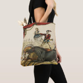 Tote Bag The Two Horse Act, Circus Performance, vers 1874. (De près)